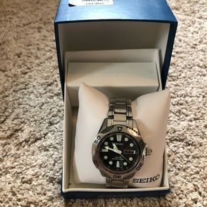 Men’s Seiko Solar Scuba Diver's Sports SNE107